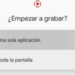 Cómo grabar lo que haces en una app en Android en vez de toda la pantalla