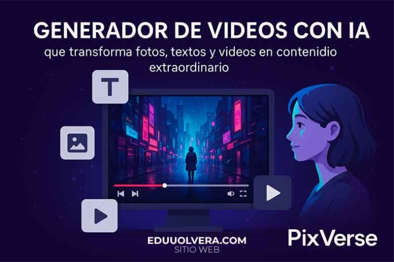 El Generador de Videos con IA - PixVerse - Eduuolvera